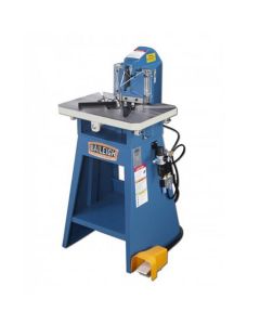 BLI1007236 image(0) - Baileigh SN-F11-AN - 11 Gauge Mild Steel Air Operated, Fixed Angle Sheet Metal Notcher, 5" Blade Length