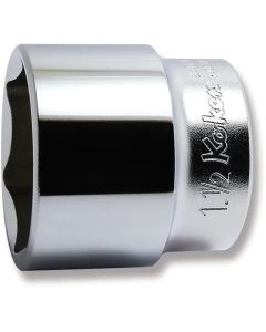 KKN4400A-1-1-2 image(0) - Ko-ken USA 4400A-1.1/2 1/2 Square Drive Socket 1.1/2 6 Point Length 47 mm