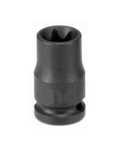 Grey Pneumatic 3/8" Drive x E10 External Star Impact Socket