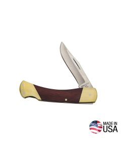 KLE44036 image(0) - Klein Tools Sportsman Knife, 2-5/8-Inch Stainless Steel Blade