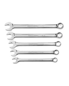 KDT81921 image(0) - GEARWRENCH 5 Piece SAE 12 Point Long Pattern Combination Wrench Set