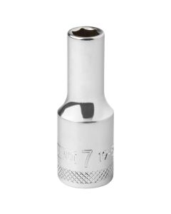 DWTDWMT19568B image(0) - DEWALT 3/8" 6 Pt Deep Socket 7Mm -
