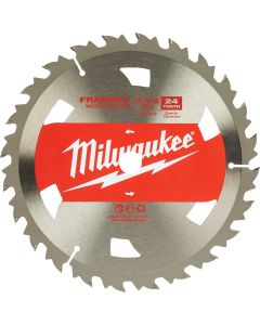 MLW48-41-0710 image(0) - Milwaukee Tool Circular Saw Framing Blades 7-1/4" 24T