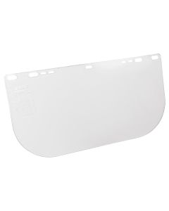 SRW29109 image(0) - Jackson Safety Replacement Windows for F20 Polycarbonate Face Shields - Clear - 8" x 15.5" x.060" - E Shaped - Unbound