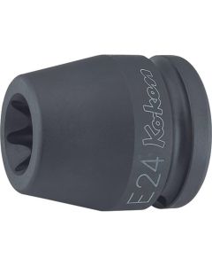 KKN16425-28EPL image(0) - Ko-ken USA 16425-28EPL 3/4 Sq. Dr. Impact TORXplus 28EPL Socket - Length 60mm