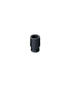 GRE912RG image(0) - Grey Pneumatic 1/4" Drive x 3/8" Magnetic Standard Socket