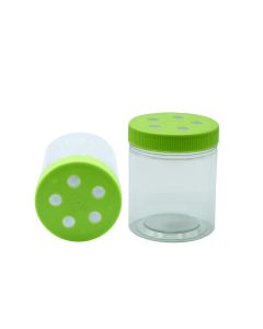 VIMMRJAR image(0) - VIM Tools Magnetic Parts Jar,Clear Plastic Jar with Black Magnetic Lid