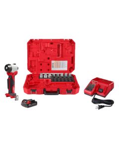 MLW2935AL-21 image(1) - Milwaukee Tool M18 Cable Stripper Kit for Al THHN / XHHW