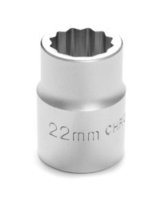 WLMW34822 image(0) - Wilmar Corp. / Performance Tool 3/4" Drive 22mm 12pt Socket
