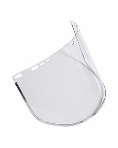 SRW28962 image(0) - Jackson Safety Replacement Windows for F10 PETG Face Shields - Clear - 9" x 15.5" x .040" - D Shape - Bound
