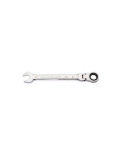 KDT86721 image(0) - GEARWRENCH 21mm 90-Tooth 12 Point Flex Head Ratcheting Combination Wrench