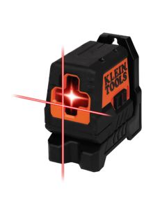 KLE93MCLS image(0) - Klein Tools Red Compact Cross-Line Self-Leveling Laser Level, 35-Foot