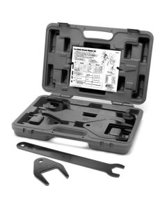WLMW89400 image(0) - Wilmar Corp. / Performance Tool 10 Piece Fan Clutch Wrench Set