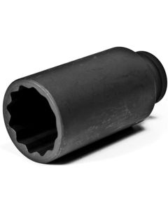 WLMW83180 image(0) - Wilmar Corp. / Performance Tool 36mm 12pt Axle Nut Socket CrMo