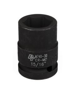 WLMM740-30 image(0) - Wilmar Corp. / Performance Tool 3/4" Drive 15/16" 6pt Impact Socket