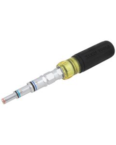 KLE32910 image(0) - Klein Tools 7-in-1 Impact Rated Flip Socket Set with Handle