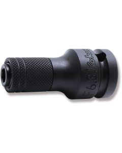 KKN14142-F6-3 image(0) - Ko-ken USA 14142-F6.3 1/2 Sq. Dr. Bit Holder 1/4 Hex Length 55mm Locking Quick Release