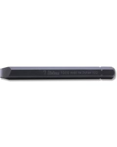 KKN100S-80-8 image(0) - Ko-ken USA 100S.80-8 5/16 Hex Drive Bit Slotted 1.2 x 8 Length 80 mm