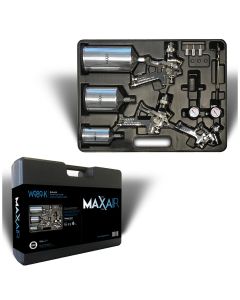 PTKW989-K image(0) - PRO-TEK 9 Piece Professional Paint Gun Kit