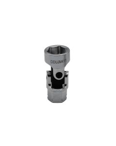 VIMDDSUJM411 image(0) - VIM Tools 11 mm 6 Point Dual Drive Stubby UJ Metric Socket - 1/4 Inch X 11 mm Drive