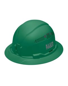 KLE60931 image(0) - Klein Tools Hard Hat, Vented, Full Brim Style, High Visibility Orange