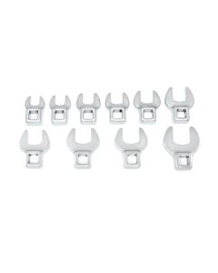 KDT81909 image(0) - GEARWRENCH 10 Piece 3/8 Inch Drive Crowfoot Metric Wrench Set