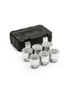 KDT80844 image(0) - GearWrench 6 Piece 3/4 Inch Drive 12 Point SAE Standard Length Socket Set