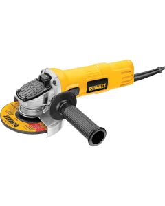 DWTDWE4011 image(0) - DeWalt 4-1/2" Small Angle Grinder with One-Touch Guard
