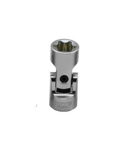 VIMUJETS412 image(0) - VIM Tools E12 TORX STUBBY UNIVERSAL JOINT  SOCKET - 1/4'' DR.