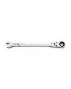KDT86235 image(0) - GEARWRENCH 11/32 Inch 120XP Universal Spline XL Flex Head Ratcheting Combination Wrench