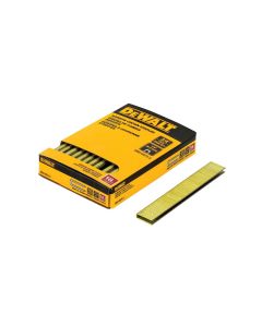 DWTDNS18075-2 image(0) - DEWALT 3/4 in. 18 Gauge 1/4 in. Crown Staples (2,500 PK)