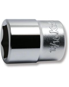 KKN4400A-13-16 image(0) - Ko-ken USA 4400A-13/16 1/2 Square Drive Socket 13/16 6 Point Length 38 mm