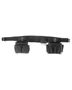 KLE5710L image(0) - Klein Tools Electrician's Padded Tool Belt/Pouch Combo, 27-Pocket, 4-Piece, L