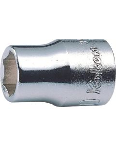 KKN3400M-8 image(0) - Ko-ken USA 3400M-8 3/8 Square Drive Socket 8 mm 6 Point Length 26 mm