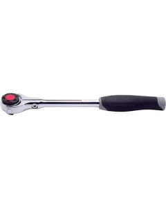 KKN3776J image(0) - Ko-ken USA 3776J 3/8 Square Drive Ratchet Handle 45 teeth Swivel Head Length 280 mm Plastic Handle