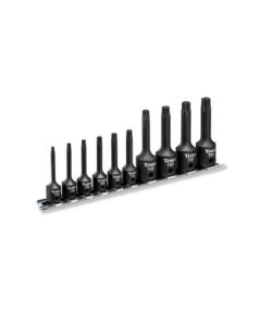 TIT49007 image(1) - TITAN 10 pc. Impact Torx Bit Socket Set