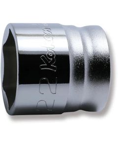 KKN4400MZ-22 image(0) - Ko-ken USA 4400MZ-22 1/2 Square Drive Socket 22 mm 6 Point Length 29 mm Z-series