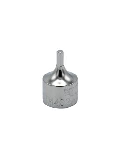 VIMSHM402A image(0) - VIM Tools 2.5 mm Hex One Piece Drive Bit, 1/4 Inch Square Drive