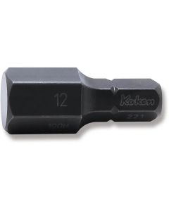 KKN100H-32-12 image(0) - Ko-ken USA 100H.32-12 5/16 Hex Drive Bit 12 mm Hex Length 32 mm