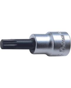 KKN3020-50-M6 image(0) - Ko-ken USA 3020.50-M6 3/8 Square Drive Bit Socket XZN M6 Triple Square Length 50 mm
