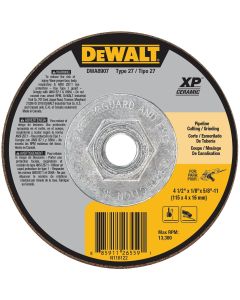 DWTDWA8907 image(0) - BLACK+DECKER 4-1/2" X 1/8" X 5/8"-11 CERAMIC ABRASIVE