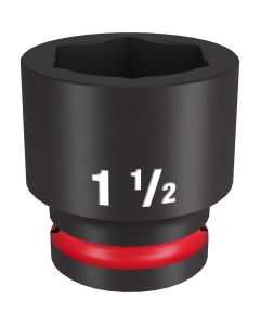 Milwaukee Tool SHOCKWAVE Impact Duty  3/4"Drive 1-1/2" Standard 6 Point Socket