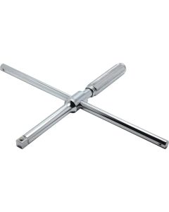 KKN4711X image(0) - Ko-ken USA 4711X T Handle 1/2 Square Length 280 x 350 mm Sliding Bar Free Turn Grip