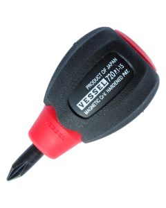 VES720P115 image(0) - Vessel Tools No.720 Super Cushion Stubby Screwdriver PH1x15