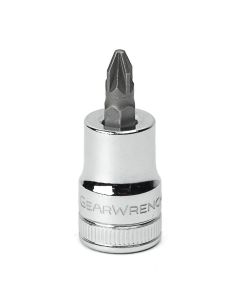 KDT80470 image(0) - GEARWRENCH 3/8 Inch Drive Pozidriv Bit Socket No. 2