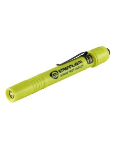 STL66300 image(0) - Streamlight Stylus Pro HAZ-LO - Includes (2) "AAA" Alkaline Batteries - Yellow