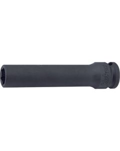 KKN13301M-15 image(0) - Ko-ken USA 13301M-15 3/8 Sq. Dr. Socket 15mm 6 point Length 80mm Thin walled