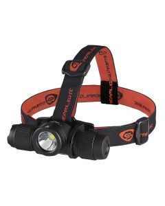 STL89001 image(1) - Streamlight ProTac 2.0 Headlamp - Includes SL-B50 Battery Pack, USB-C Cord, Elastic Head Strap, and Rubber Hard Hat Strap - Black