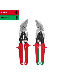 MLW48-22-4553 image(0) - Milwaukee Tool 2 PIece Offset Aviation Snip Set