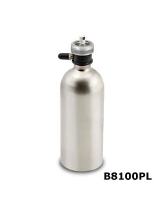 SURB8100PL image(0) - Milwaukee Sprayer B8100PL -  16 Oz. Capacity Electroless Nickel Plated Aluminum Sprayer With Plastic Top